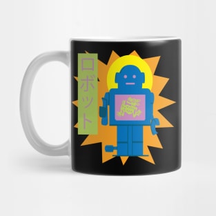 Robot with a tattoo Mug